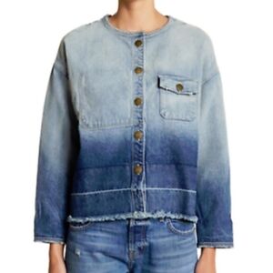 Current Elliott Off duty denim jacket. Size small.